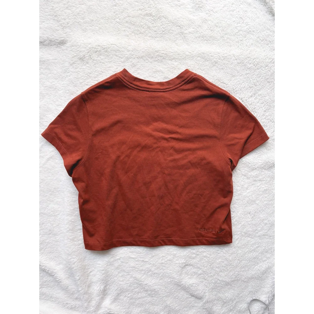 Nike ACG Dri-FIT Cropped Tee Cinnamon Picante Red Women’s Large